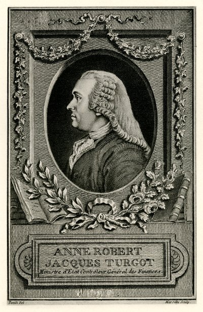 Anne Robert Jacques Turgot da German School