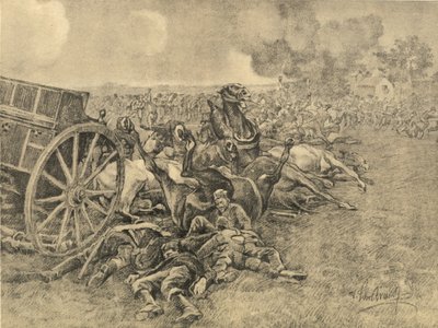 Annientamento delle truppe serbe da parte delle truppe austro-ungariche da German School
