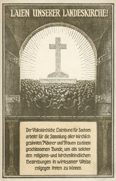 Appello per difendere le chiese della Sassonia, Germania da German School