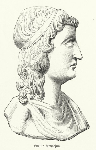 Apuleio, scrittore, filosofo e retore romano da German School