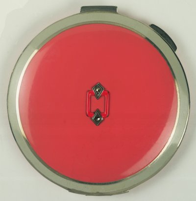 Art Deco Powder Compact, realizzato da Rowenta, anni 