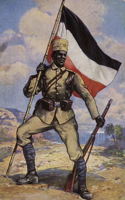 Askari, soldato coloniale della Prima Guerra Mondiale dell
