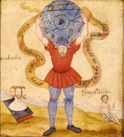 Atlante, c.1605 da German School