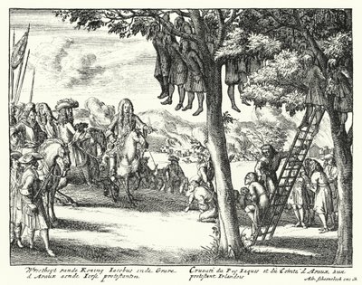 Atrocità commesse contro i protestanti irlandesi da Giacomo II e il Conte d