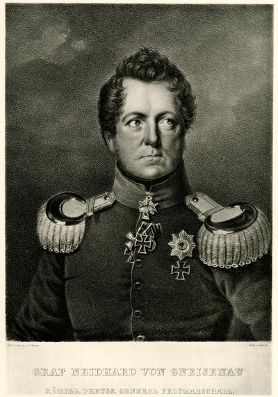 August Graf Neidhard von Gneisenau da German School