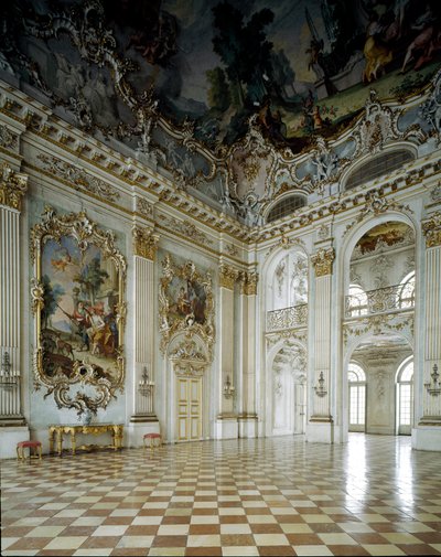 Arte barocca: vista del Grand Salon da German School