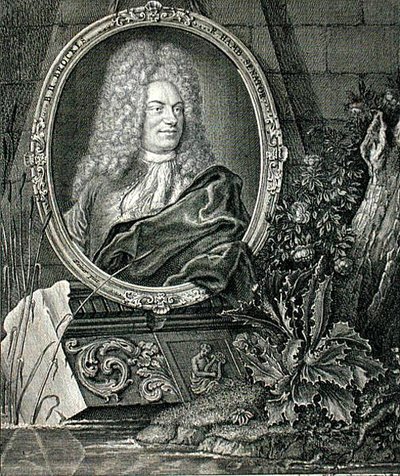 Barthold Heinrich Brockes (1680-1747) inciso da Wolffgang da German School
