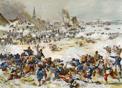 Battaglia di Bapaume, Guerra franco-prussiana, 3 gennaio 1870 da German School