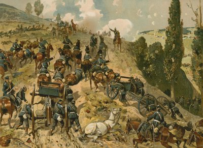 Battaglia di Spicheren, Guerra franco-prussiana, 6 agosto 1870 da German School