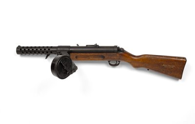 Mitragliatrice Bergmann 9 mm MP18-1 da German School