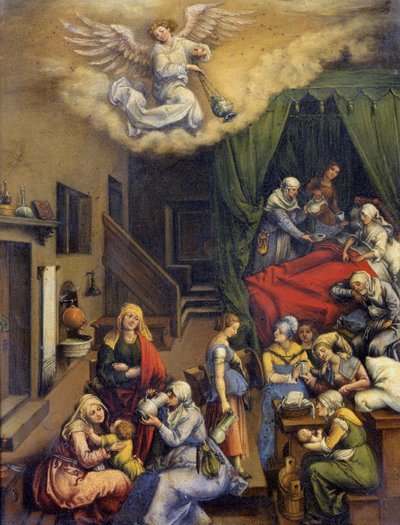 Nascita della Vergine Maria da German School