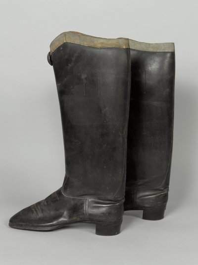 Stivali, 3º von Zieten Hussars, indossati da HRH Il Duca di Connaught, pre-1914 da German School