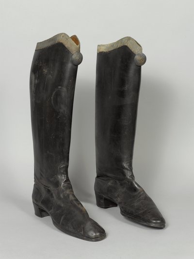 Stivali, 3º Ussari von Zieten, indossati da SAR Il Duca di Connaught, pre-1914 da German School
