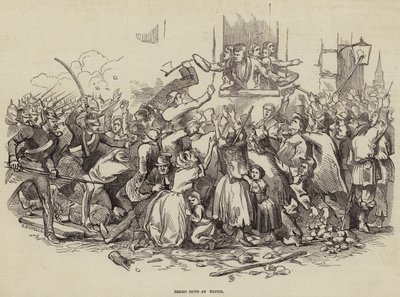 Rivolte del pane a Stettino, Germania, 24 aprile 1847 da German School