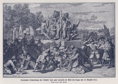 Brutale assassinio dei fratelli Jan e Cornelis de Witt da parte di una folla di orangisti, L
