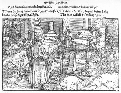 Edificio, c.1520 da German School