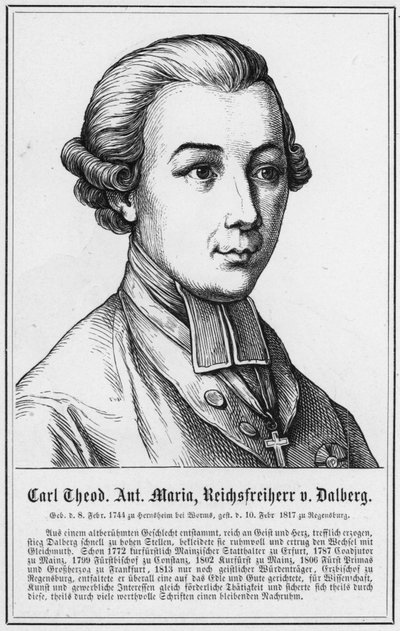Carl Theodor Anton Maria, Reichsfreiherr von Dalberg da German School