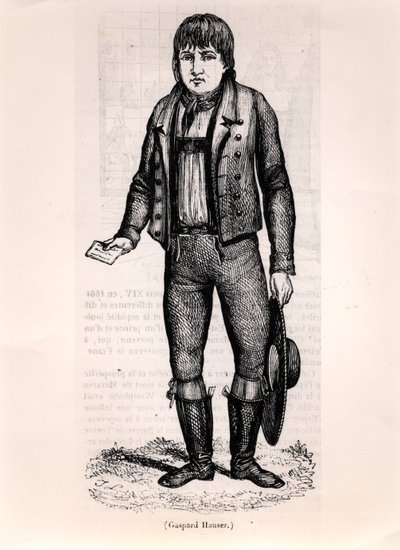 Caspar Hauser (c.1812-1833) da German School
