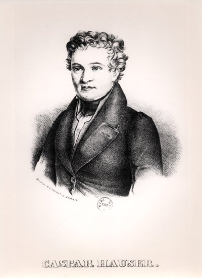 Caspar Hauser (c.1812-1833) da German School