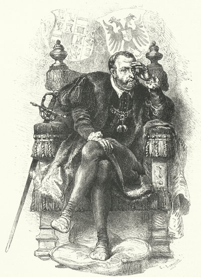Carlo V, imperatore del Sacro Romano Impero da German School