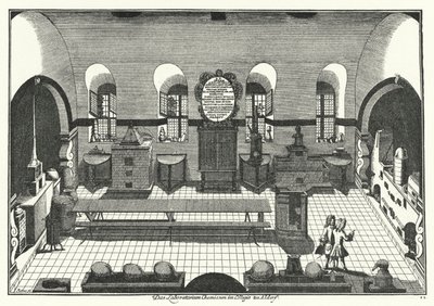 Laboratorio di chimica all