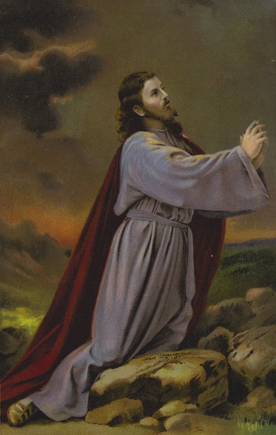 Cristo in ginocchio da German School