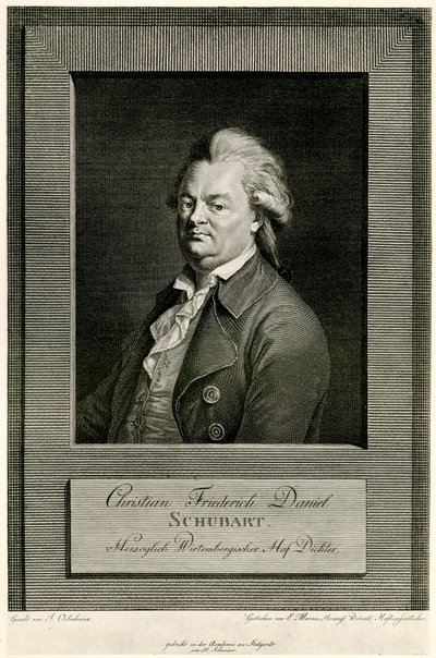 Christian Friedrich Daniel Schubart da German School