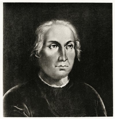 Cristoforo Colombo, 1884-90 (fototipo) da German School