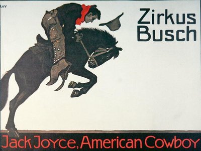 Poster del circo di Jack Joyce da German School
