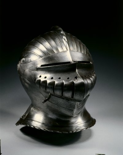 Elmo chiuso in stile Maximilian, c.1510-30 da German School