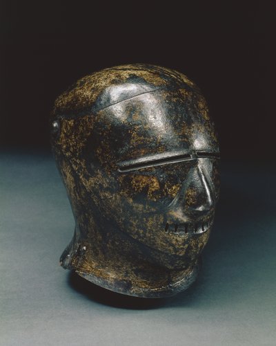 Sallet chiuso con volto grottesco, o visiera Schembart, Norimberga, c.1500 da German School