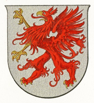 Stemma della Pomerania, c.1898 da German School