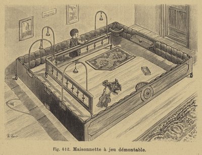 Casa da gioco pieghevole per bambini da German School