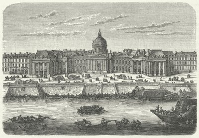 Collège des Quatre Nations, Parigi (incisione) da German School