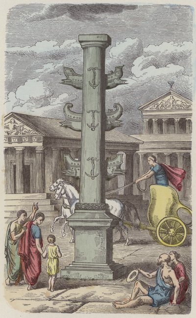Colonna commemorativa di una vittoria navale romana da German School