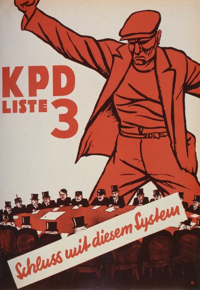 Manifesto elettorale del Partito Comunista, 1932 da German School