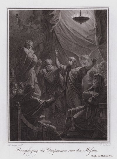 Consultazione del sommo sacerdote sul Messia da German School