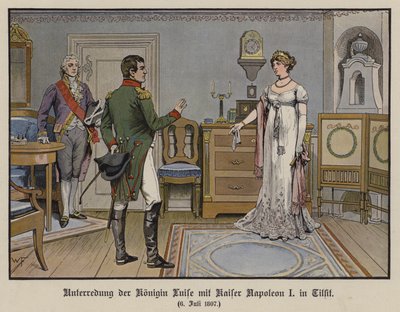 Conversazione tra la regina Louise di Prussia e l