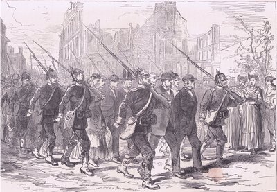 Convoglio di prigionieri da German School