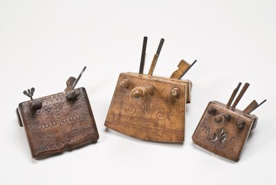 Pialle da bottaio, datate 1735, 1842 e inizio-metà XIX secolo da German School