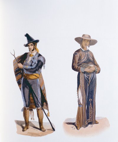 Costumi degli abitanti del Messico e Vera Cruz da German School