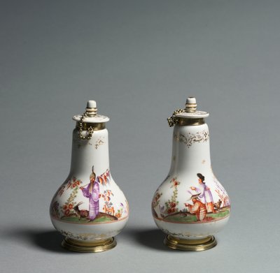 Fiasca coperta, manifattura Meissen Porcelain Factory, Germania, c.1720-1723 da German School