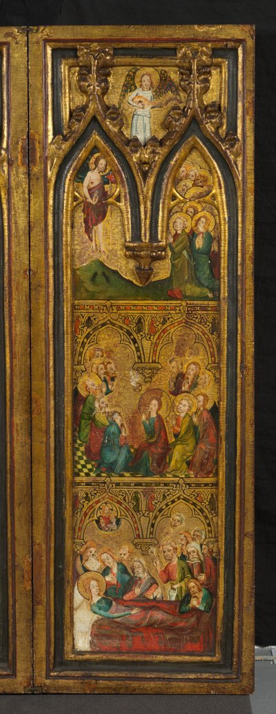 Trittico della Crocifissione (precedentemente noto come Trittico di Estouteville) (ala destra), c.1374 da German School