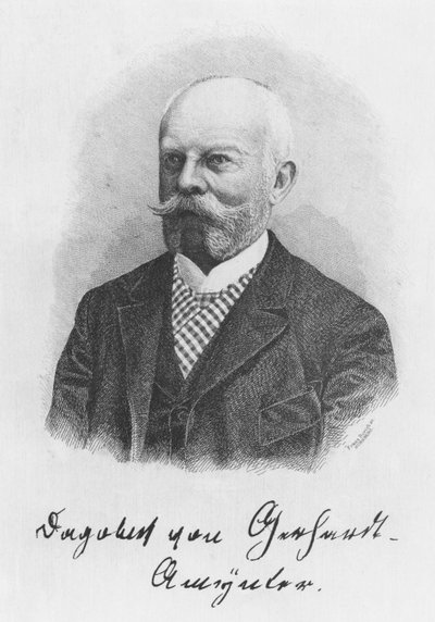 Dagobert von Gerhardt - Incisione da German School