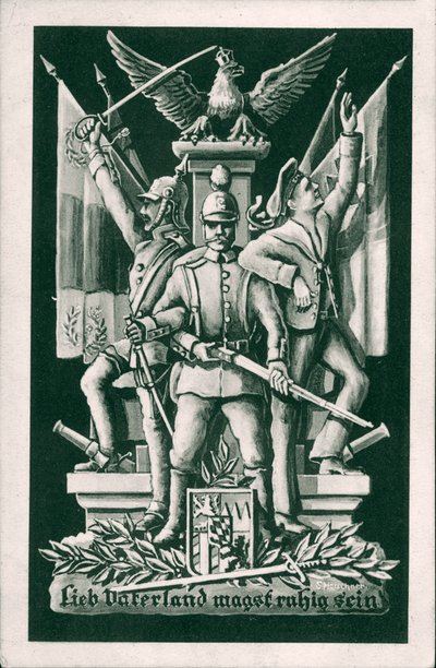 Caro Paese, sii pacifico (litografia) da German School
