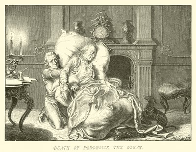 Morte di Federico il Grande da German School