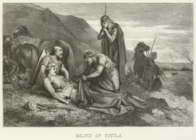 Morte di Totila da German School