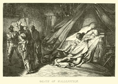 Morte di Wallenstein da German School