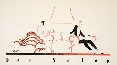 Der Salon da Styl, pub.1922 da German School