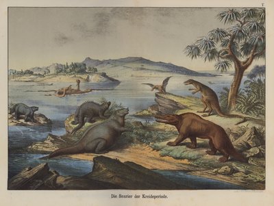 Dinosauri del periodo Cretaceo da German School